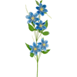 Greenmoods Kunstig blomst Clematis dobbel 78 cm blå Greenmoods Kunstig blomst Clematis dobbel 78 cm blå