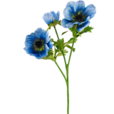 Greenmoods Kunstig blomst Anemone dobbel 56 cm blå Greenmoods Kunstig blomst Anemone dobbel 56 cm blå