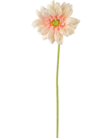 Greenmoods Kunstig blomst Gerbera mini 47 cm myk rosa