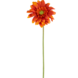 Greenmoods Kunstig blomst Gerbera mini 47 cm myk oransje