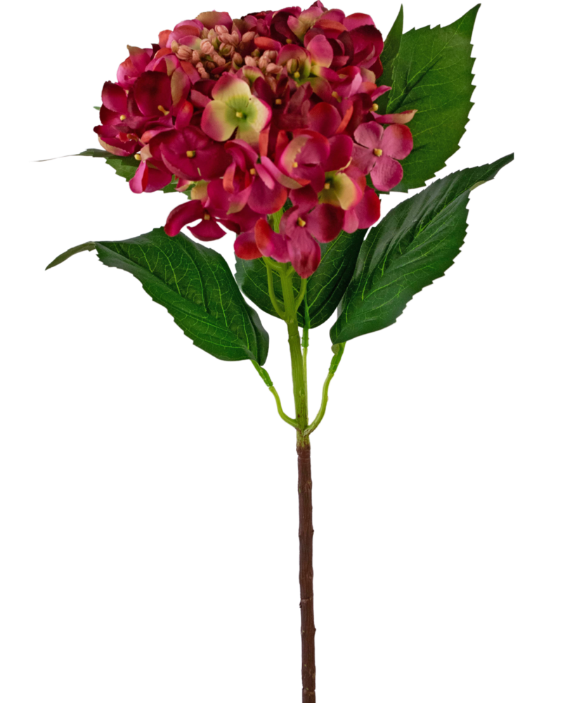 Greenmoods Kunstig blomst Hage Hortsenia 61 cm rosa