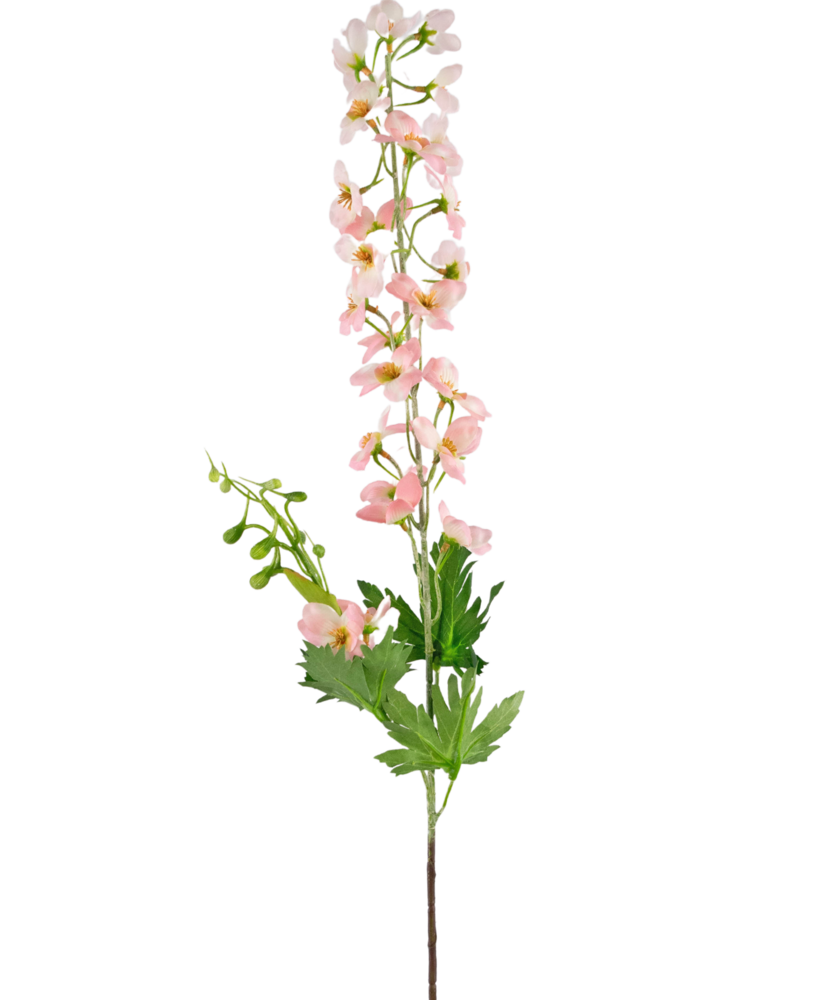 Greenmoods Kunstig Delphinium lys rosa 79cm