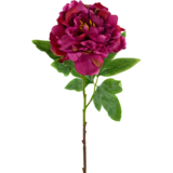Greenmoods Kunstig blomst Peon Lilla 61cm Greenmoods Kunstig blomst Peon Lilla 61cm