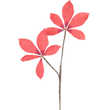 Greenmoods Kunstig Kastanjegren Lysrød 63cm