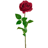 Greenmoods Kunstig Rose "Saga" Real Touch Rød 53cm Greenmoods Kunstig Rose "Saga" Real Touch Rød 53cm