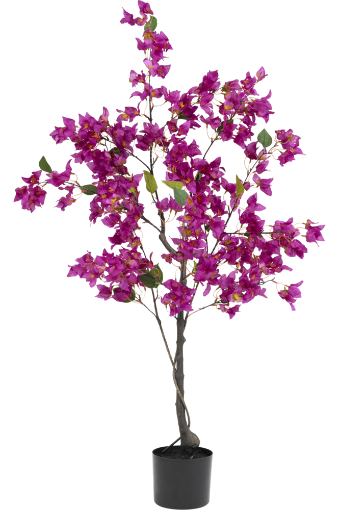 Greenmoods Kunstig Bougainvillea Tre Lilla 125cm