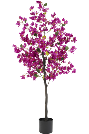 Greenmoods Kunstig Bougainvillea Tre Lilla 155cm