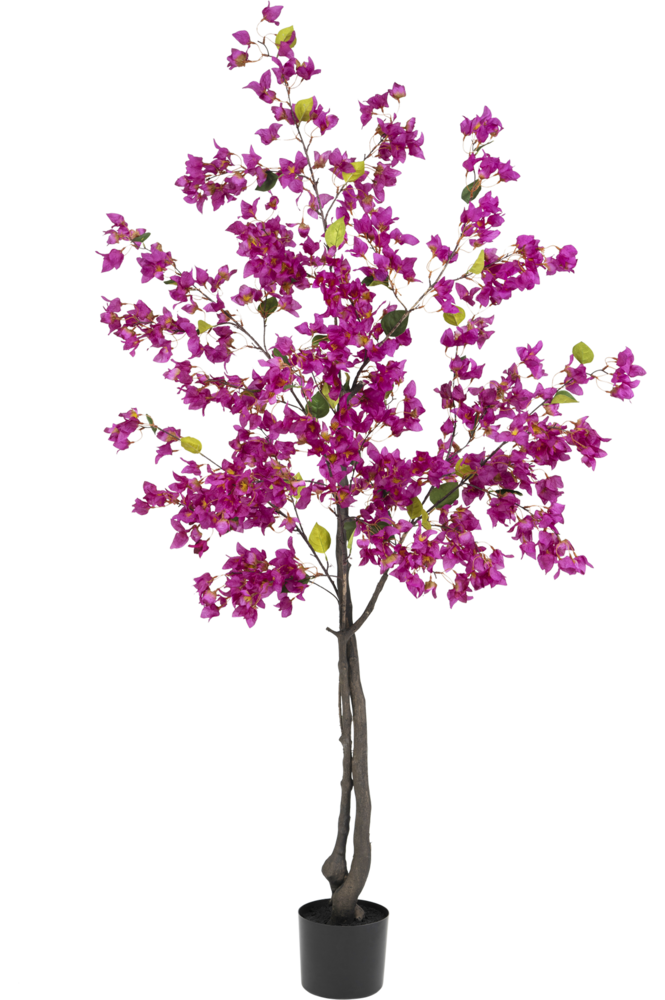 Greenmoods Kunstig Bougainvillea Tre Lilla 180cm