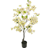 Greenmoods Kunstig Bougainvillea Tre Hvit 120cm Greenmoods Kunstig Bougainvillea Tre Hvit 120cm
