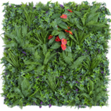 Greenmoods Kunstig Anthurium Mix Plantevegg 100x100cm UV Greenmoods Kunstig Anthurium Mix Plantevegg 100x100cm UV