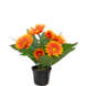 Greenmoods Kunstig Gerbera Oransje 28cm
