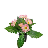 Greenmoods Kunstig Gerbera Rosa 28cm