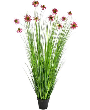 Greenmoods Kunstgressplante Chrsanthemum 180 cm