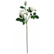 Greenmoods Kunstig Rosegren Real Touch hvit 72cm