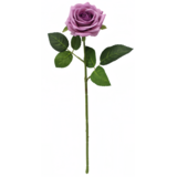 Greenmoods Kunstig Rose "Emine" Real Touch Mørk Rosa 43cm Greenmoods Kunstig Rose "Emine" Real Touch Mørk Rosa 43cm