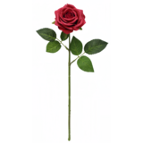 Greenmoods Kunstig Rose "Emine" Real Touch Rød 43cm Greenmoods Kunstig Rose "Emine" Real Touch Rød 43cm