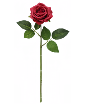 Greenmoods Kunstig Rose "Emine" Real Touch Rød 43cm Greenmoods Kunstig Rose "Emine" Real Touch Rød 43cm