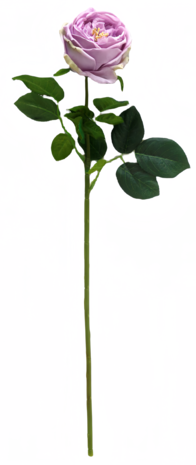 Greenmoods Kunstig Hagerose "Anniken" Real Touch lilla 72cm