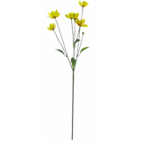 Greenmoods Kunstig Krysantemum Real Touch gul 78cm Greenmoods Kunstig Krysantemum Real Touch gul 78cm