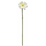 Greenmoods Kunstig Gerbera Real Touch hvit 53cm Greenmoods Kunstig Gerbera Real Touch hvit 53cm