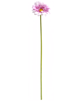 Greenmoods Kunstig Gerbera Real Touch pastell rosa 53cm
