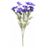 Greenmoods Kunstig Krysantemum Real Touch lilla 58cm