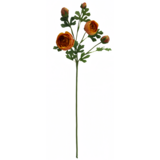 Greenmoods Kunstig Ranunkelgren x5 Real Touch oransje 62cm Greenmoods Kunstig Ranunkelgren x5 Real Touch oransje 62cm