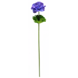 Greenmoods Kunstig Anemone Real Touch Blålilla 52cm Greenmoods Kunstig Anemone Real Touch Blålilla 52cm