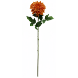 Greenmoods Kunstig Georgine Real Touch oransje 70cm