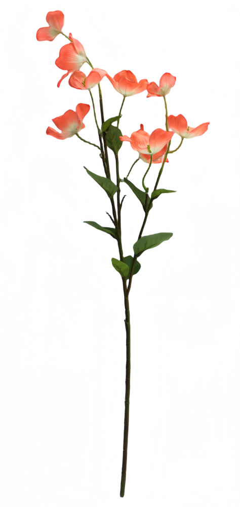 Greenmoods Kunstig Koreakornell Real Touch Lys rosa 74cm