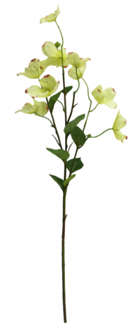 Greenmoods Kunstig Koreakornell Real Touch Lys gul 74cm