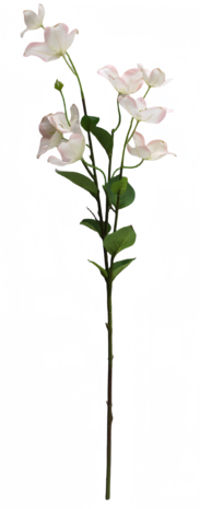 Greenmoods Kunstig Koreakornell Real Touch Hvit/rosa 74cm