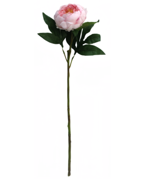 Greenmoods Kunstig Peon Real Touch Rosa 58cm