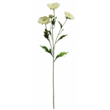 Greenmoods Kunstig Valmue Real Touch Krem/gul 65cm Greenmoods Kunstig Valmue Real Touch Krem/gul 65cm