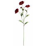 Greenmoods Kunstig Valmue Real Touch Rød 65cm