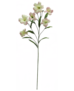 Greenmoods Kunstig Rhododendron Azalea Real Touch Krem/rosa 80cm Greenmoods Kunstig Rhododendron Azalea Real Touch Krem/rosa 80cm