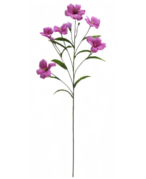 Greenmoods Kunstig Rhododendron Azalea Real Touch Lilla 80cm