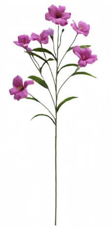 Greenmoods Kunstig Rhododendron Azalea Real Touch Lilla 80cm