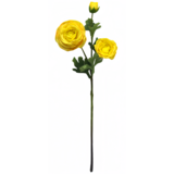 Greenmoods Kunstig Rose "Emine" Real Touch Gul 62cm Greenmoods Kunstig Rose "Emine" Real Touch Gul 62cm