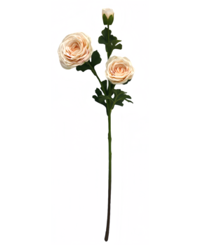 Greenmoods Kunstig Rose "Emine" Real Touch Fersken 62cm Greenmoods Kunstig Rose "Emine" Real Touch Fersken 62cm