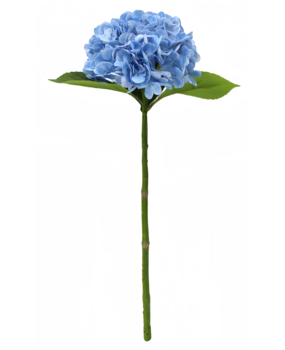 Greenmoods Kunstig Hortensia "Annabelle" Real Touch Blå 55cm Greenmoods Kunstig Hortensia "Annabelle" Real Touch Blå 55cm