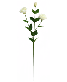 Greenmoods Kunstig Eustoma Real Touch Hvit 72cm Greenmoods Kunstig Eustoma Real Touch Hvit 72cm