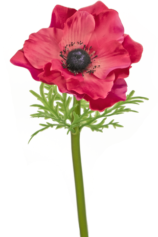 Greenmoods Kunstig Anemone Deluxe Fuchsia 43cm