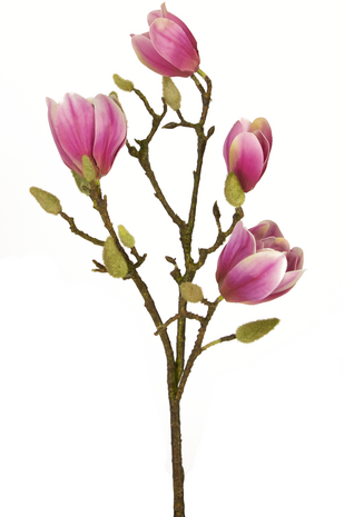 Greenmoods Kunstig Magnolia Gren Rosa 50cm