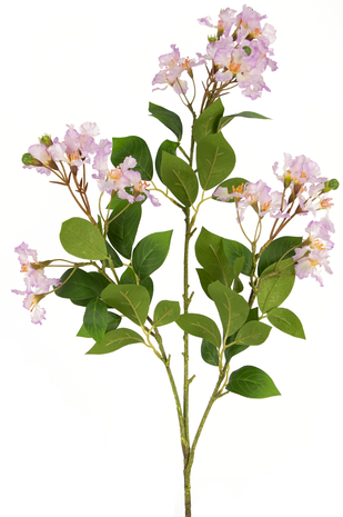 Greenmoods Kunstig Lagerstroemia Lys Lilla 90cm