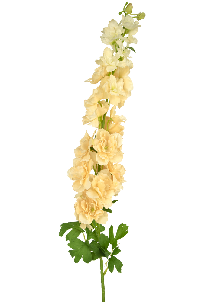 Greenmoods Kunstig Blomst Delphinium Fersken 105cm