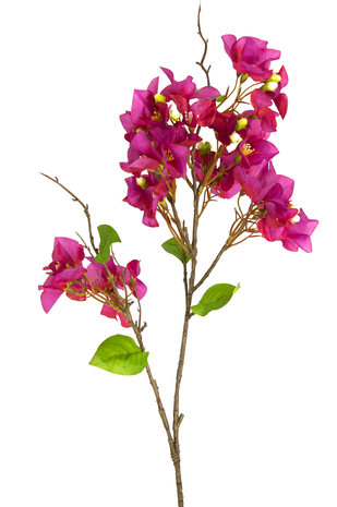 Greenmoods Kunstig Bougainvillea Mørk Rosa 86cm