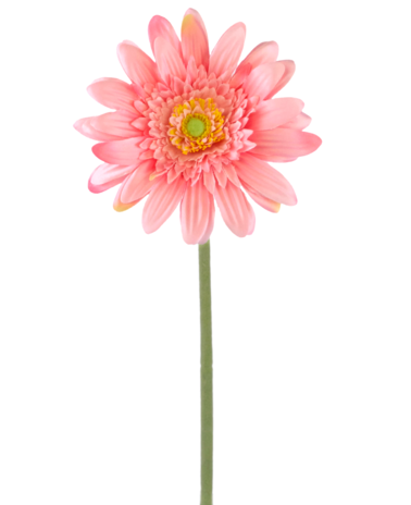 Greenmoods Kunstig Gerbera Rosa 53cm