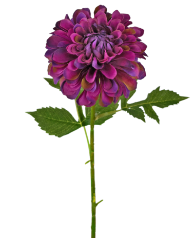 Greenmoods Kunstig Georgine Dahlia Lilla 50cm