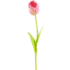 Greenmoods Kunstig blomst Fransk Tulipan 60 cm rosa